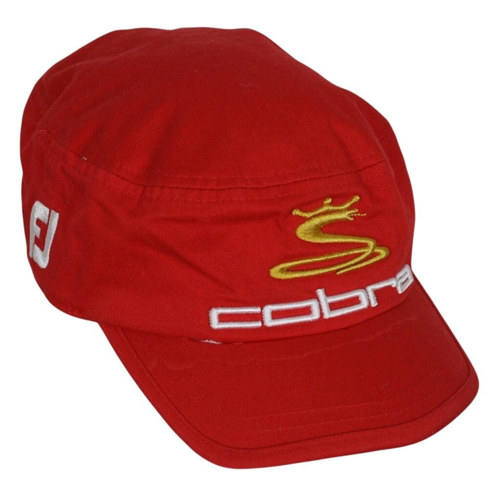 Cobra Golf Pro V1 FootJoy Hat Red Military Cadet Cap FJ